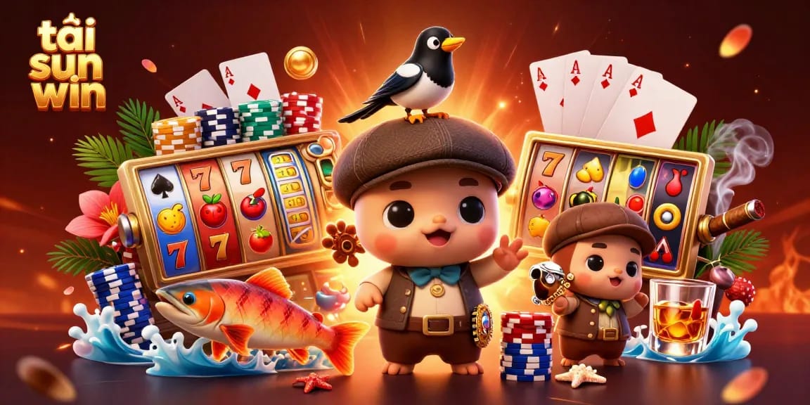 Engage with the vibrant world of tải sun win featuring vibrant gambling elements and playful characters.