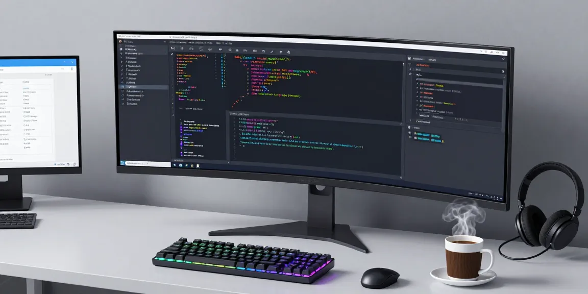 Waygrid's cutting-edge API management platform showcased in a modern developer workspace, highlighting software development and cloud security.