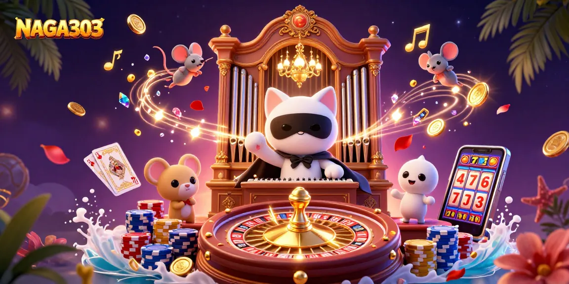 NAGA303 captivates players with vibrant scenes of thrilling casino adventures and rewards.