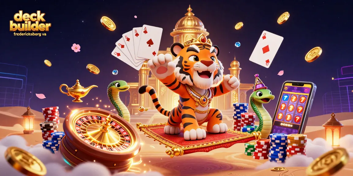 Experience an exciting scene with deck builder fredericksburg va showcasing thrilling casino elements.