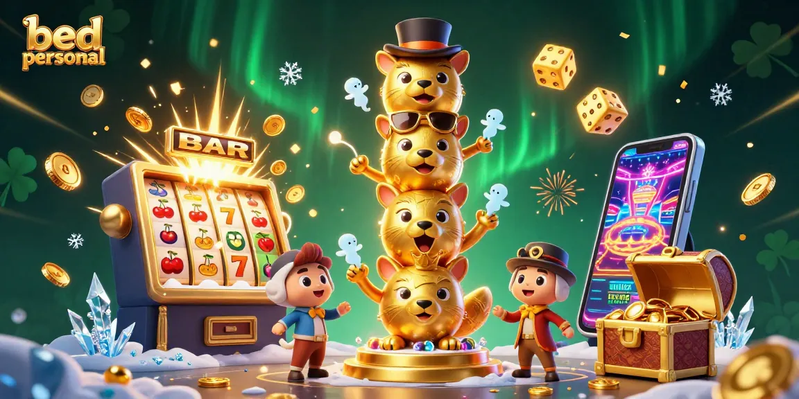 Spin to win with bed personal: Enjoy dynamic jackpot action featuring playful characters!