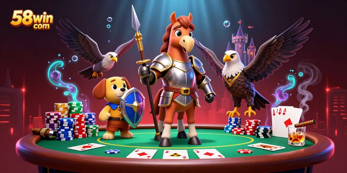 Experience thrilling gaming at 58win com with action-packed poker and vibrant casino elements.