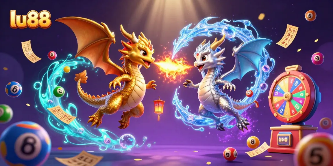 Experience thrilling gameplay at lu88 with dynamic lottery elements and enchanting 3D dragons.
