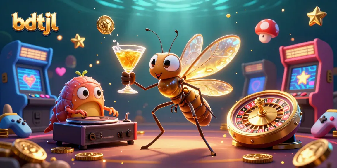 Engage with bdtjl's vibrant casino scene featuring unique characters and dynamic gaming elements.