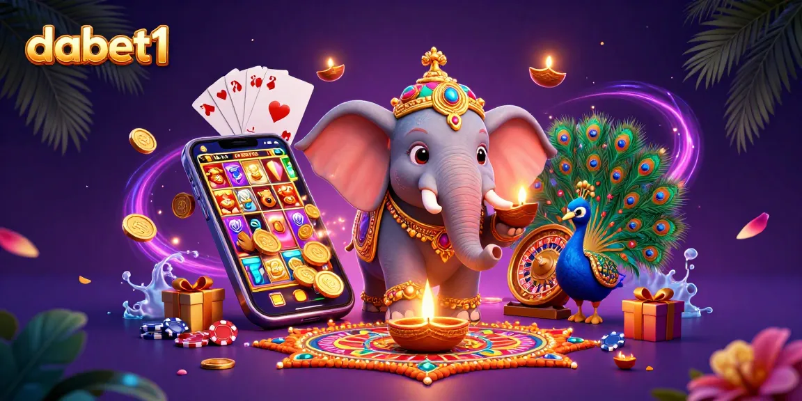 Spin vibrant slot games with dabet1's enchanting elephant and peacock companions.