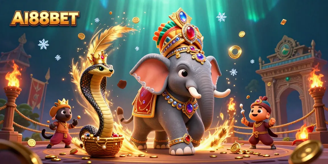 Experience excitement at AI88BET with a vibrant scene featuring a majestic maharaja, jewel-encrusted themes, and immersive gaming elements.