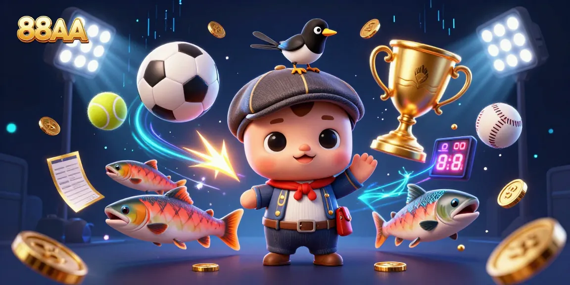 Experience thrilling gambling action at 88AA with rich 3D fantasy-themed casino graphics.